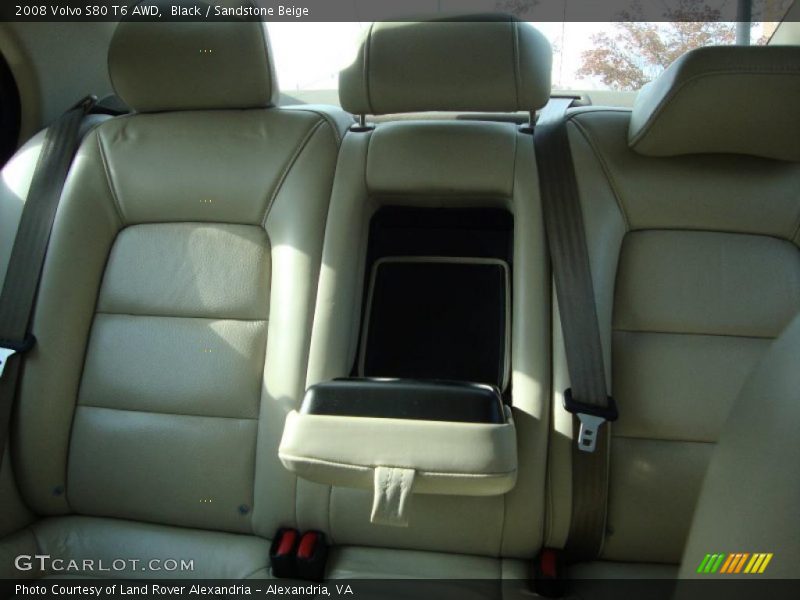 Black / Sandstone Beige 2008 Volvo S80 T6 AWD