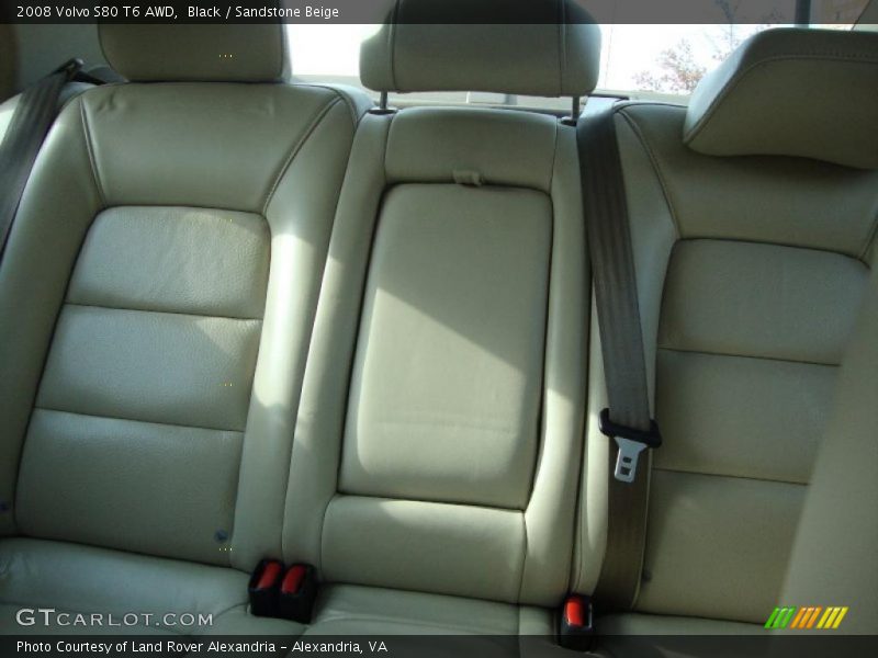 Black / Sandstone Beige 2008 Volvo S80 T6 AWD