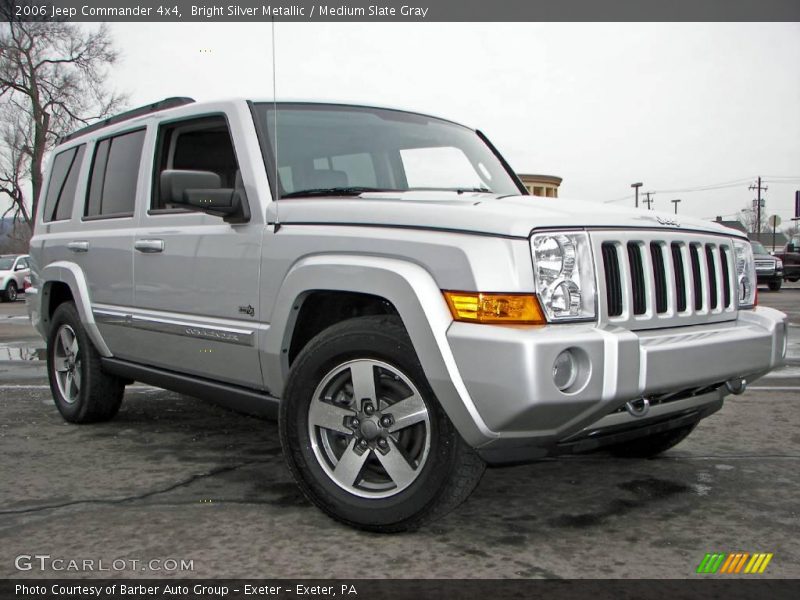 Bright Silver Metallic / Medium Slate Gray 2006 Jeep Commander 4x4