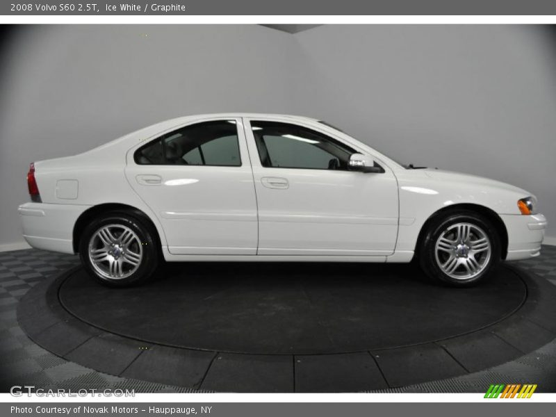 Ice White / Graphite 2008 Volvo S60 2.5T
