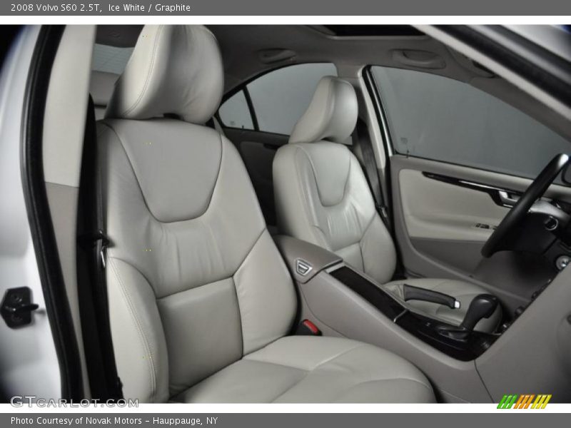 Ice White / Graphite 2008 Volvo S60 2.5T