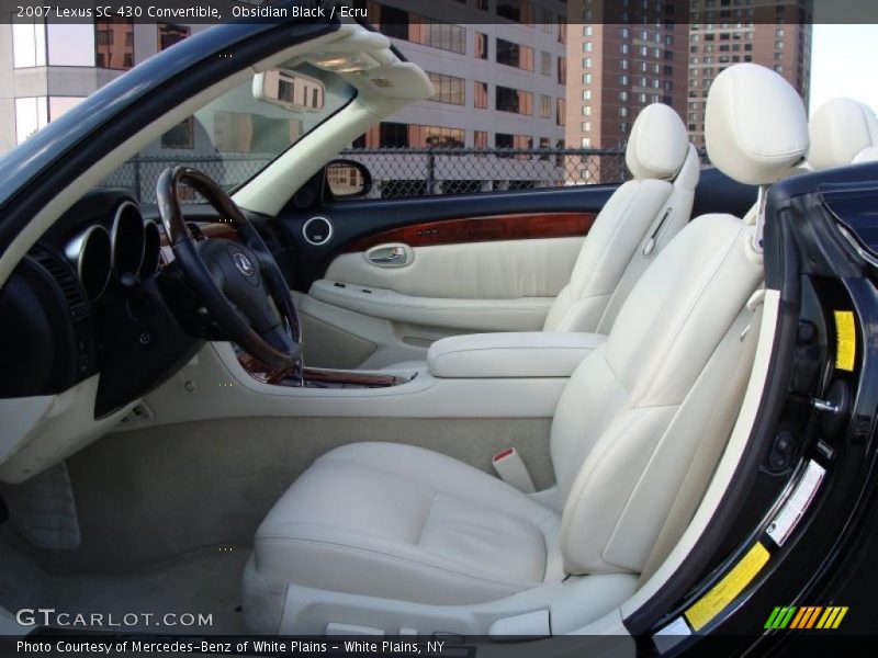  2007 SC 430 Convertible Ecru Interior