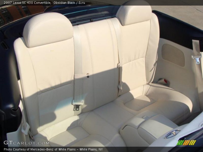  2007 SC 430 Convertible Ecru Interior