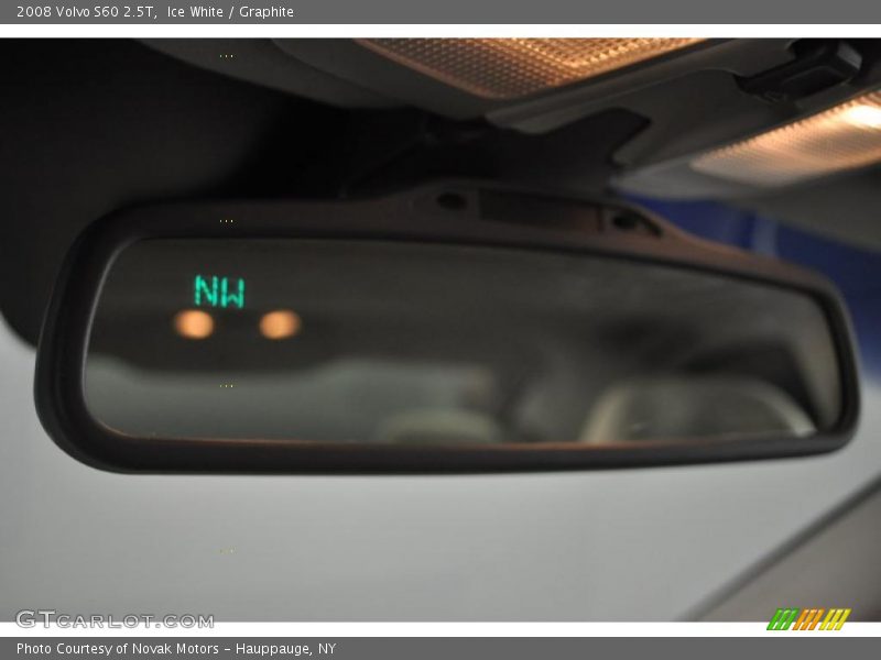 Ice White / Graphite 2008 Volvo S60 2.5T