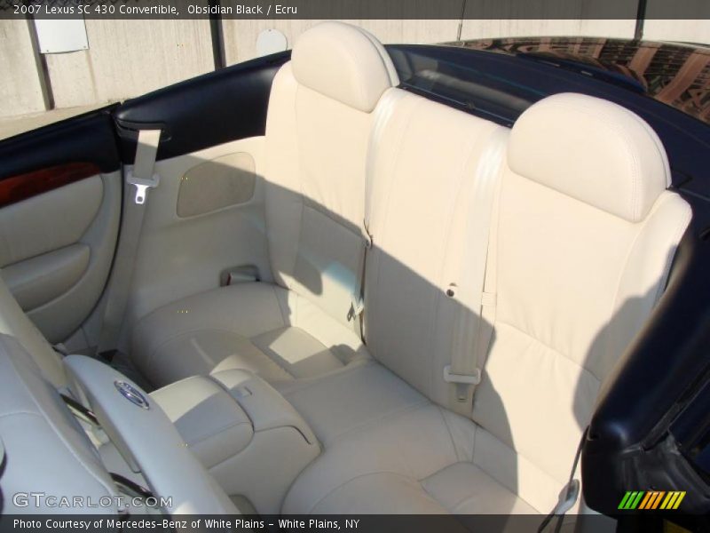  2007 SC 430 Convertible Ecru Interior