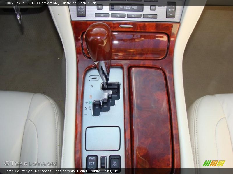  2007 SC 430 Convertible 6 Speed Automatic Shifter