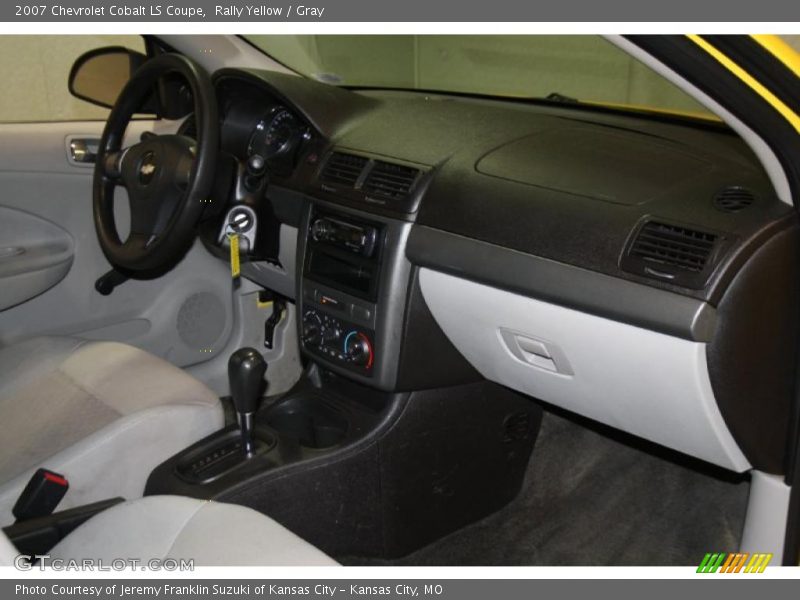 Rally Yellow / Gray 2007 Chevrolet Cobalt LS Coupe