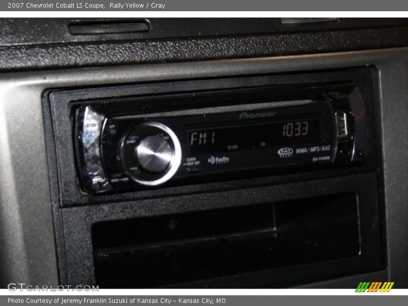 Rally Yellow / Gray 2007 Chevrolet Cobalt LS Coupe
