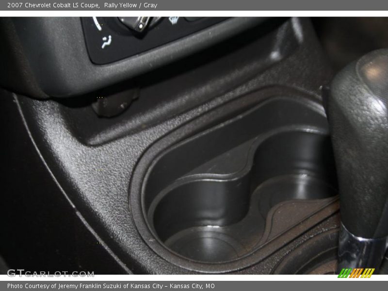 Rally Yellow / Gray 2007 Chevrolet Cobalt LS Coupe