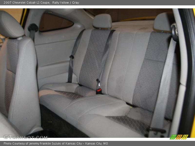 Rally Yellow / Gray 2007 Chevrolet Cobalt LS Coupe