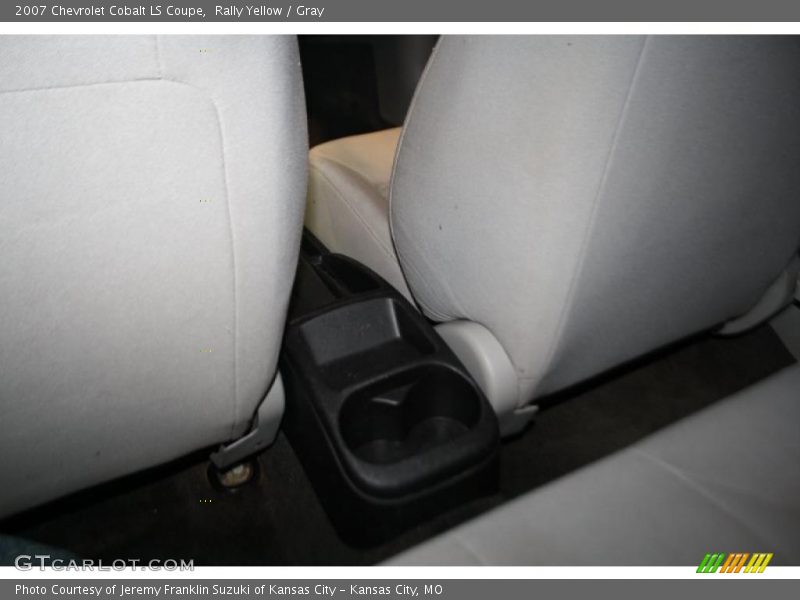 Rally Yellow / Gray 2007 Chevrolet Cobalt LS Coupe