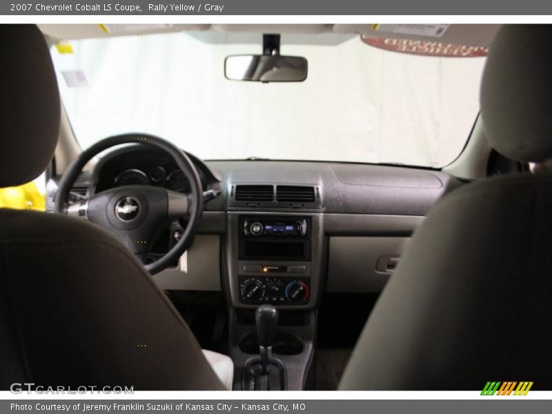 Rally Yellow / Gray 2007 Chevrolet Cobalt LS Coupe
