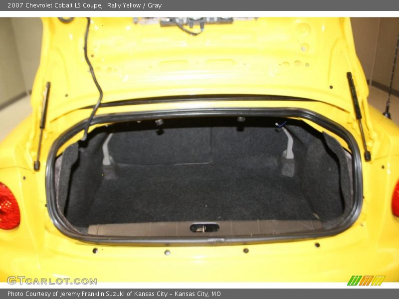 Rally Yellow / Gray 2007 Chevrolet Cobalt LS Coupe