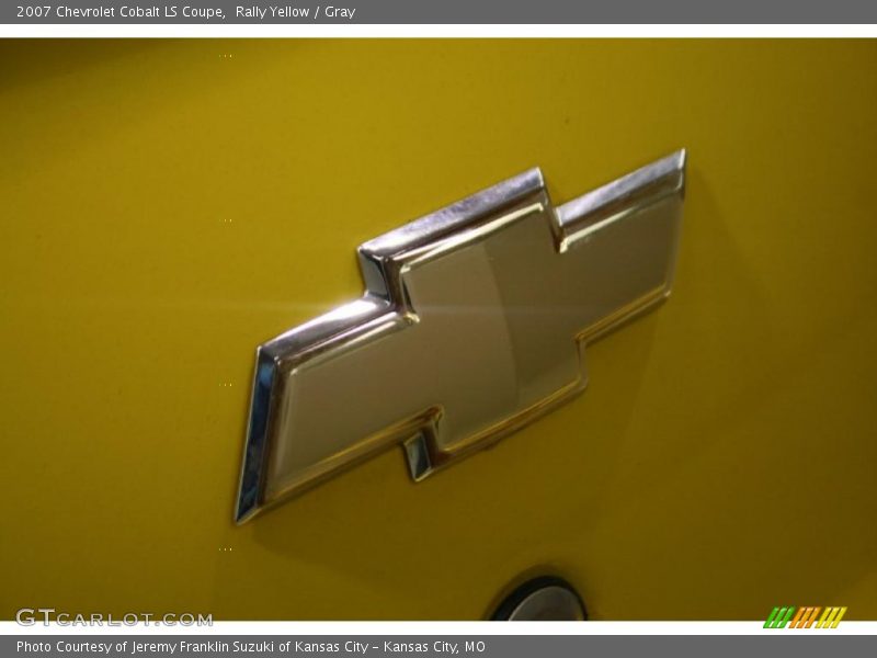 Rally Yellow / Gray 2007 Chevrolet Cobalt LS Coupe