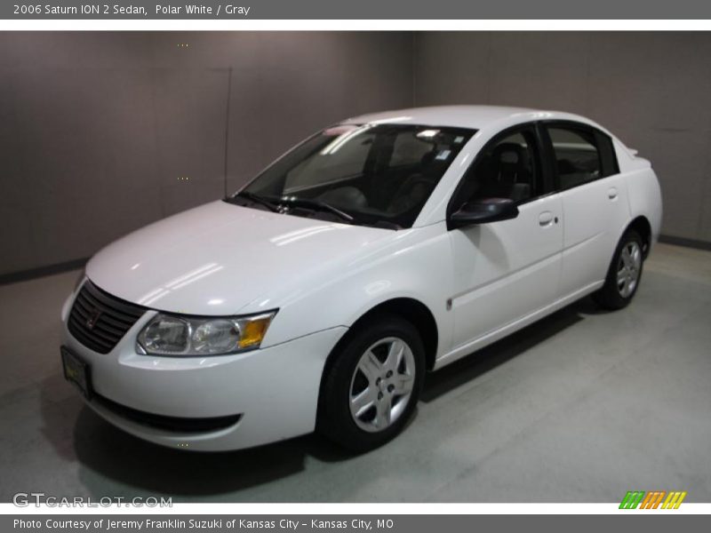 Polar White / Gray 2006 Saturn ION 2 Sedan