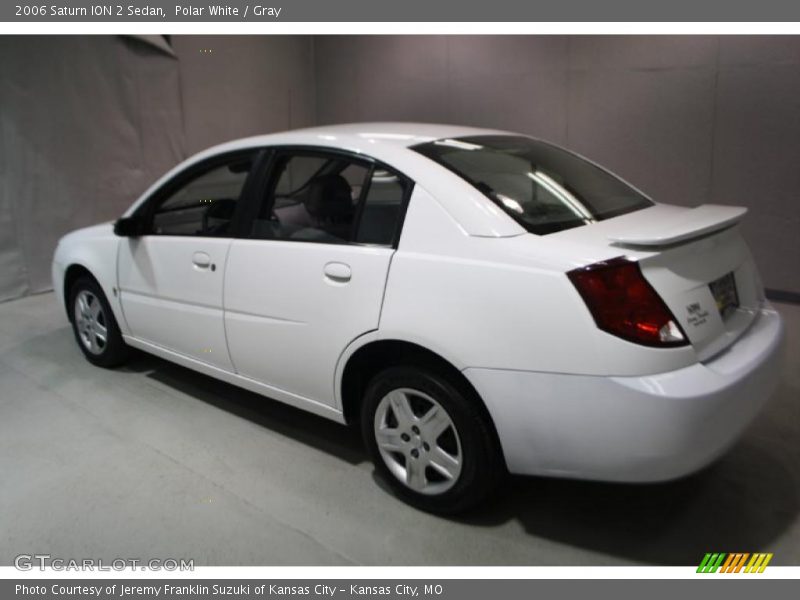 Polar White / Gray 2006 Saturn ION 2 Sedan