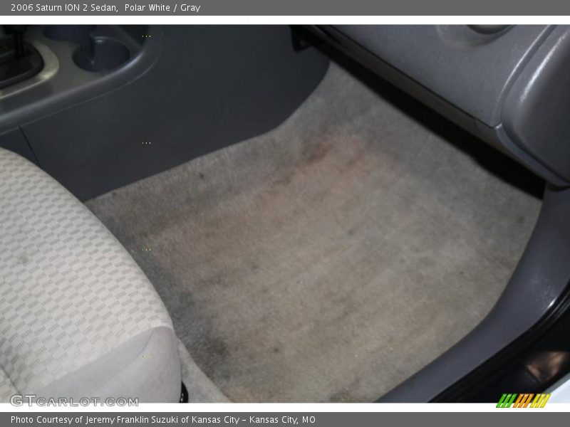 Polar White / Gray 2006 Saturn ION 2 Sedan