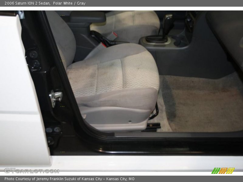 Polar White / Gray 2006 Saturn ION 2 Sedan