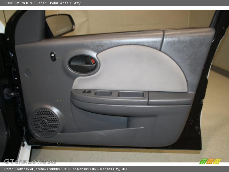 Polar White / Gray 2006 Saturn ION 2 Sedan
