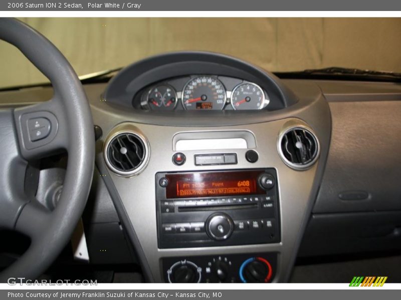 Polar White / Gray 2006 Saturn ION 2 Sedan