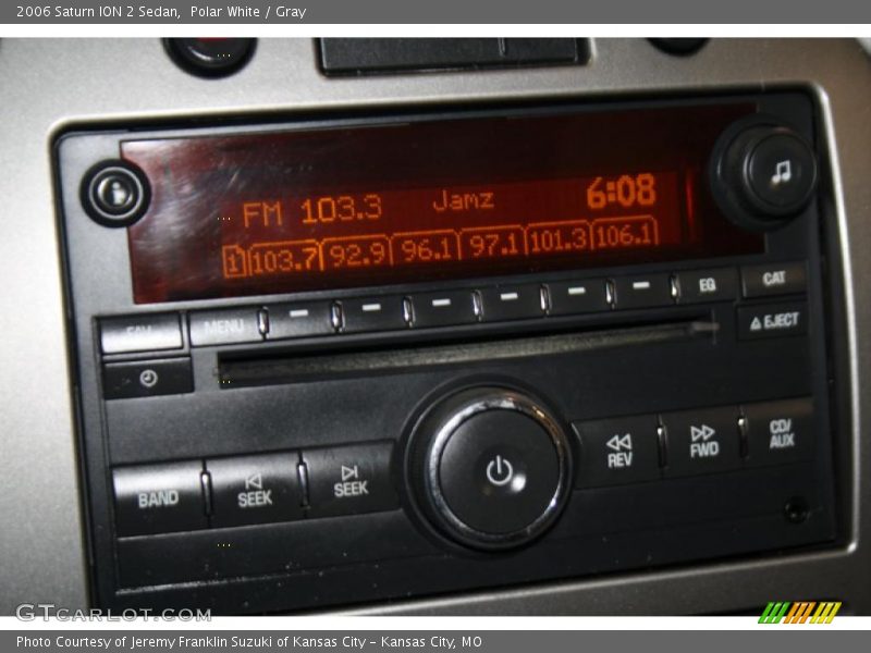 Polar White / Gray 2006 Saturn ION 2 Sedan