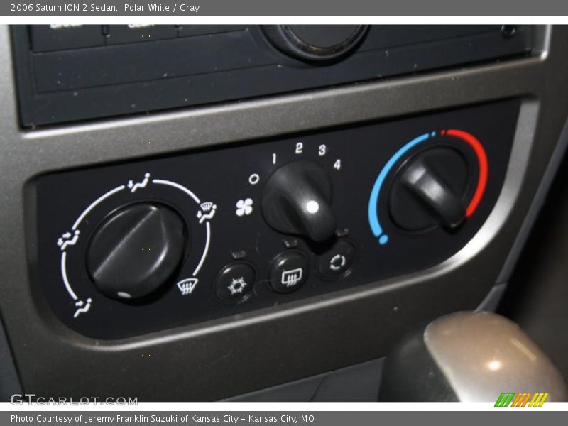 Polar White / Gray 2006 Saturn ION 2 Sedan