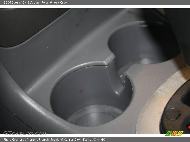 Polar White / Gray 2006 Saturn ION 2 Sedan
