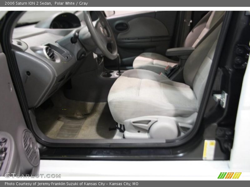 Polar White / Gray 2006 Saturn ION 2 Sedan