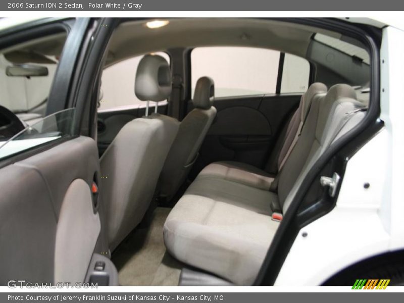 Polar White / Gray 2006 Saturn ION 2 Sedan