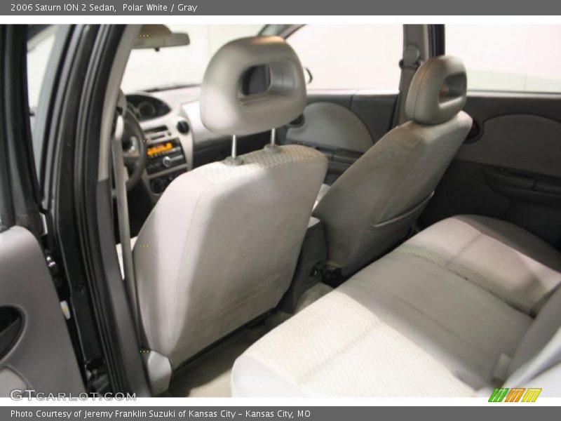 Polar White / Gray 2006 Saturn ION 2 Sedan