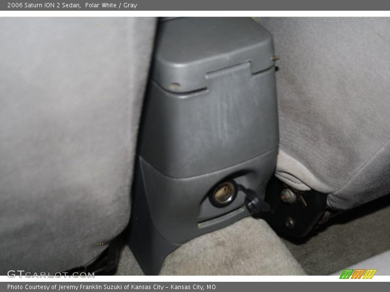Polar White / Gray 2006 Saturn ION 2 Sedan