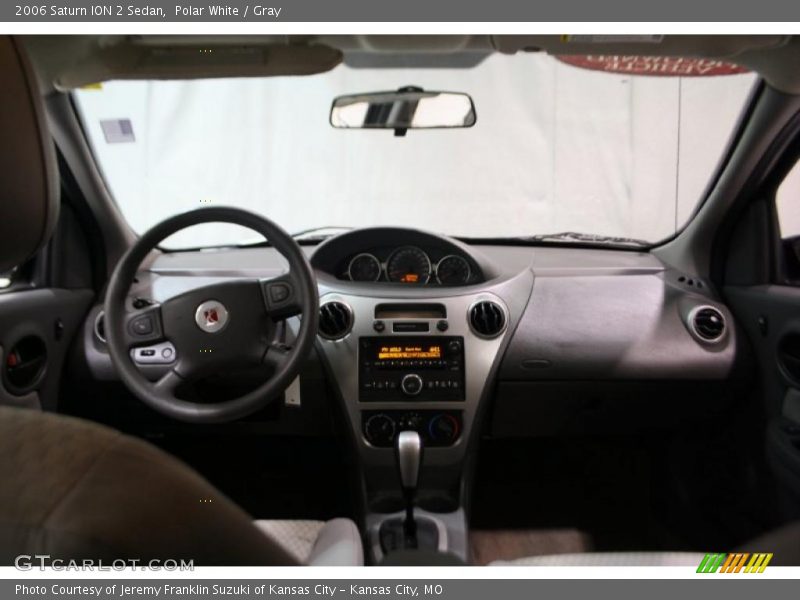 Polar White / Gray 2006 Saturn ION 2 Sedan
