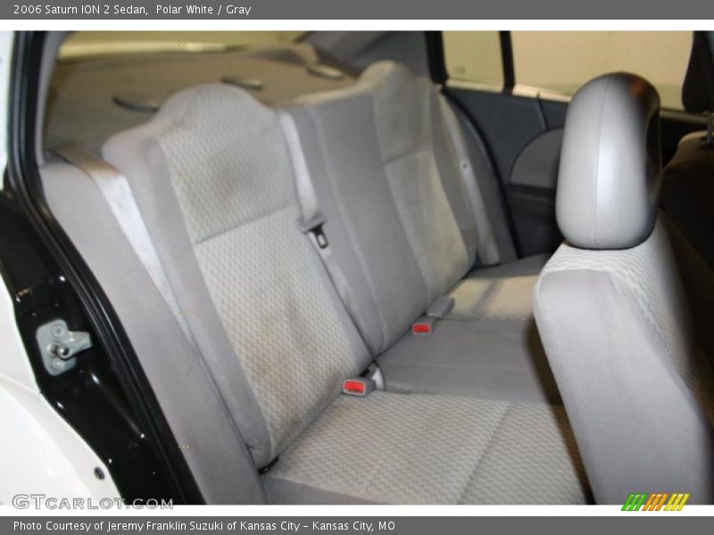 Polar White / Gray 2006 Saturn ION 2 Sedan