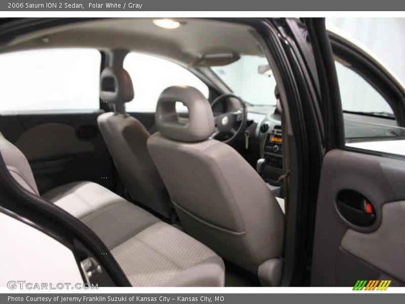 Polar White / Gray 2006 Saturn ION 2 Sedan