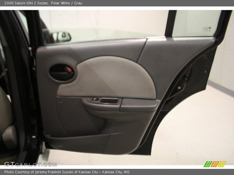 Polar White / Gray 2006 Saturn ION 2 Sedan