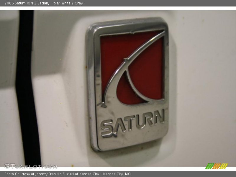 Polar White / Gray 2006 Saturn ION 2 Sedan