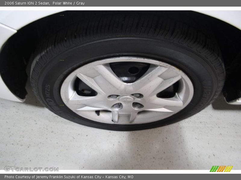 Polar White / Gray 2006 Saturn ION 2 Sedan