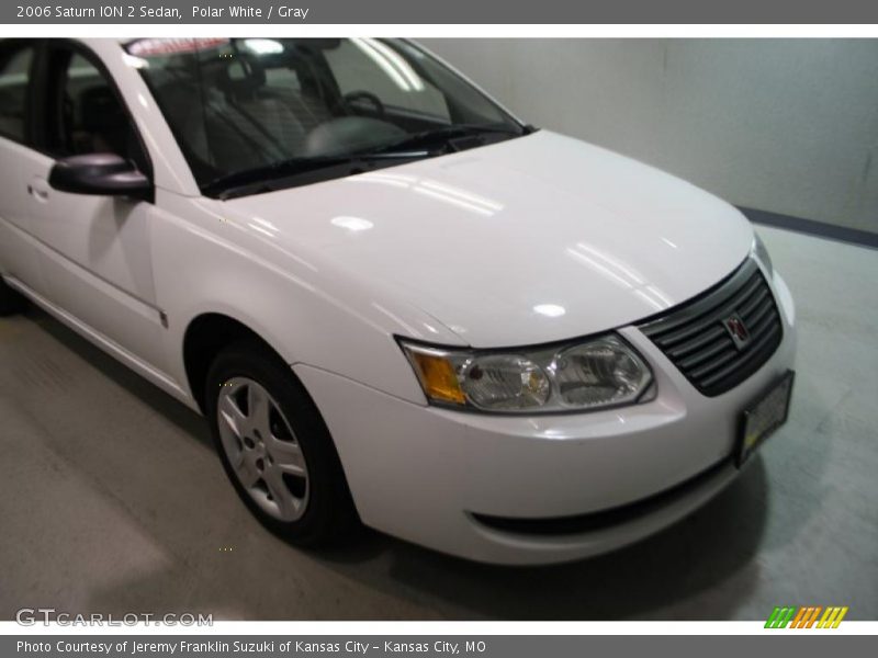 Polar White / Gray 2006 Saturn ION 2 Sedan