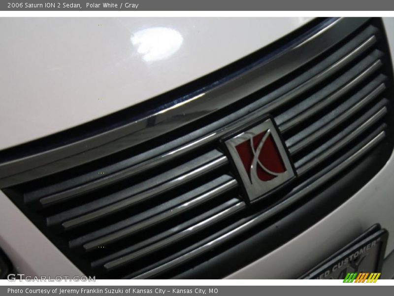 Polar White / Gray 2006 Saturn ION 2 Sedan