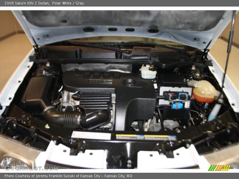 Polar White / Gray 2006 Saturn ION 2 Sedan