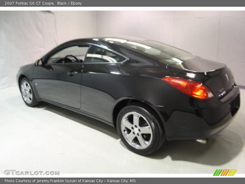 Black / Ebony 2007 Pontiac G6 GT Coupe