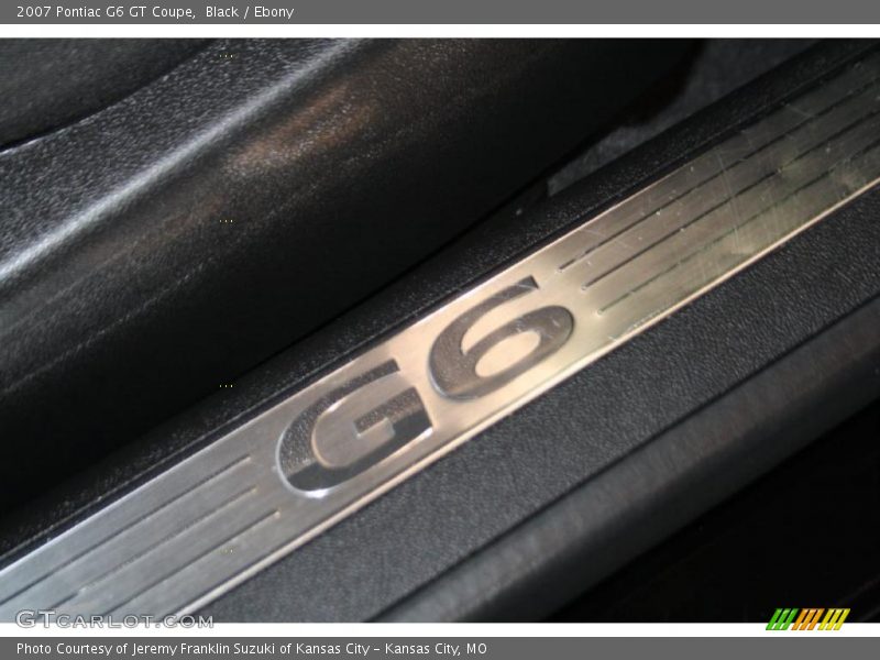 Black / Ebony 2007 Pontiac G6 GT Coupe