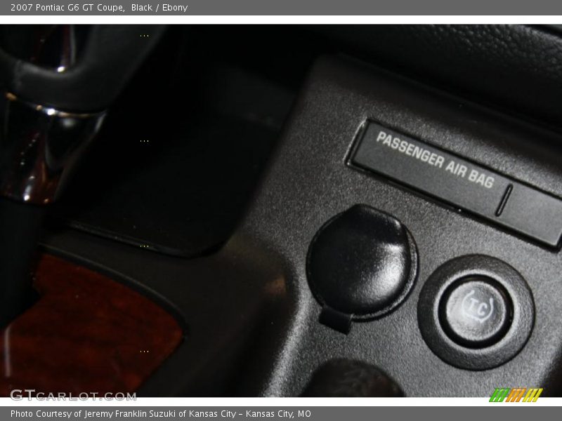 Black / Ebony 2007 Pontiac G6 GT Coupe