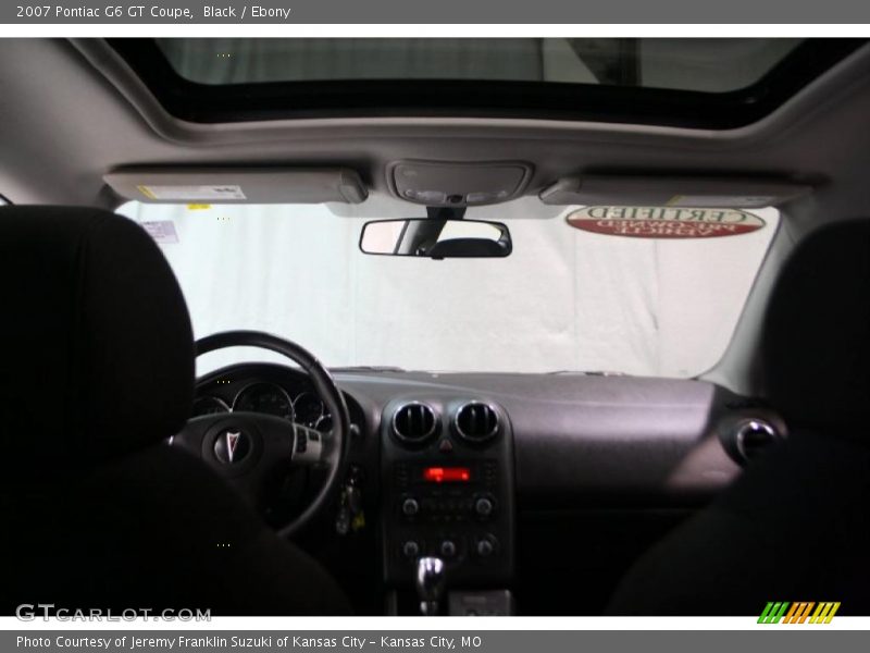 Black / Ebony 2007 Pontiac G6 GT Coupe