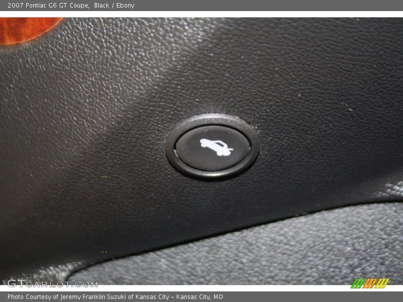 Black / Ebony 2007 Pontiac G6 GT Coupe