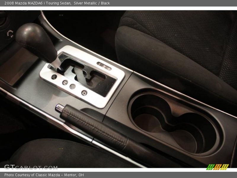 Silver Metallic / Black 2008 Mazda MAZDA6 i Touring Sedan