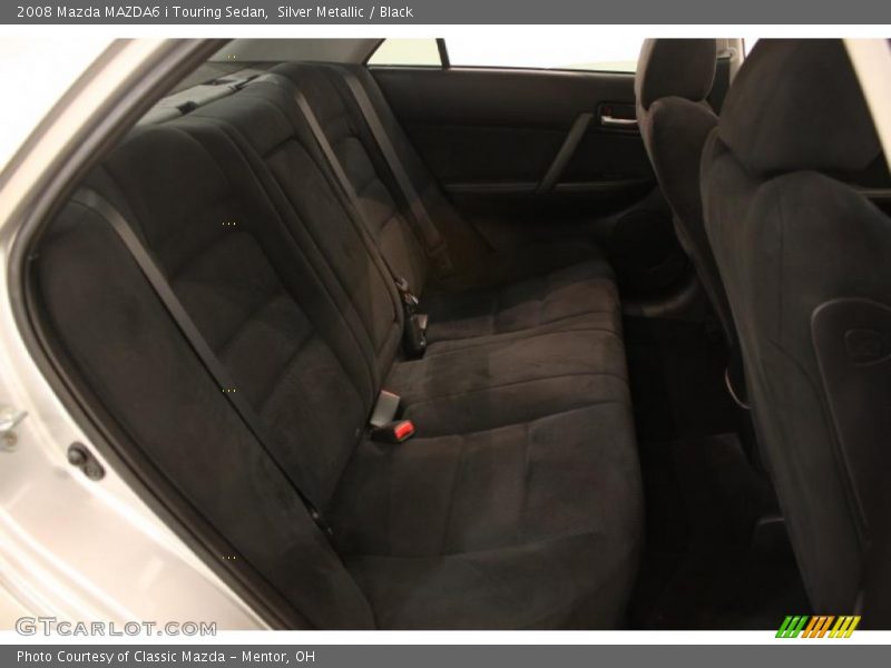 Silver Metallic / Black 2008 Mazda MAZDA6 i Touring Sedan