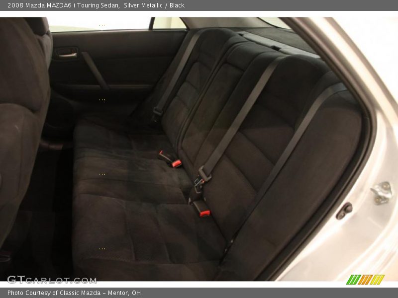 Silver Metallic / Black 2008 Mazda MAZDA6 i Touring Sedan