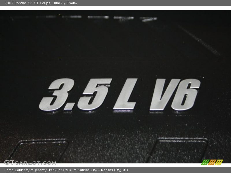 Black / Ebony 2007 Pontiac G6 GT Coupe