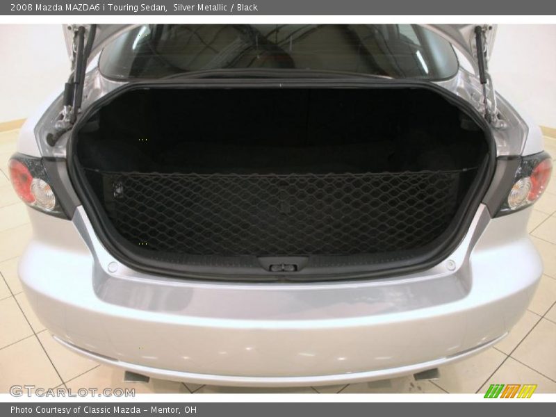 Silver Metallic / Black 2008 Mazda MAZDA6 i Touring Sedan